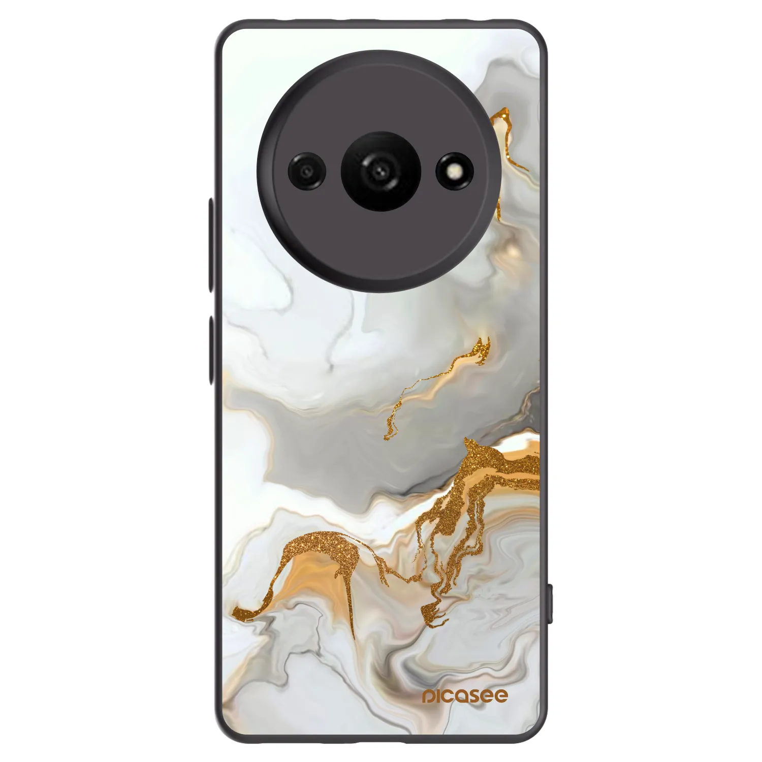 Picasee silikonski črni ovitek za Xiaomi Redmi A3 - Her