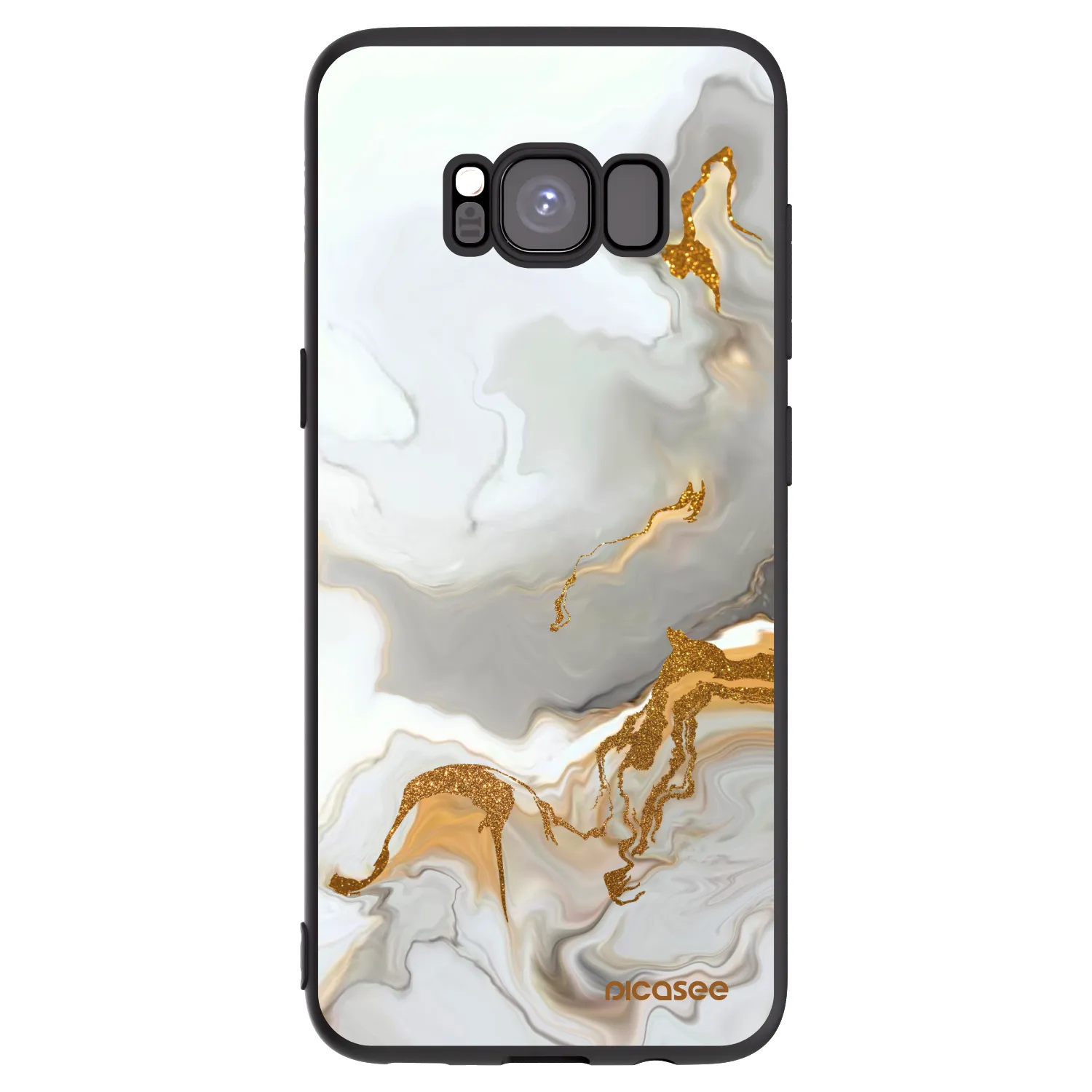 Picasee silikonski črni ovitek za Samsung Galaxy S8 G950F - Her