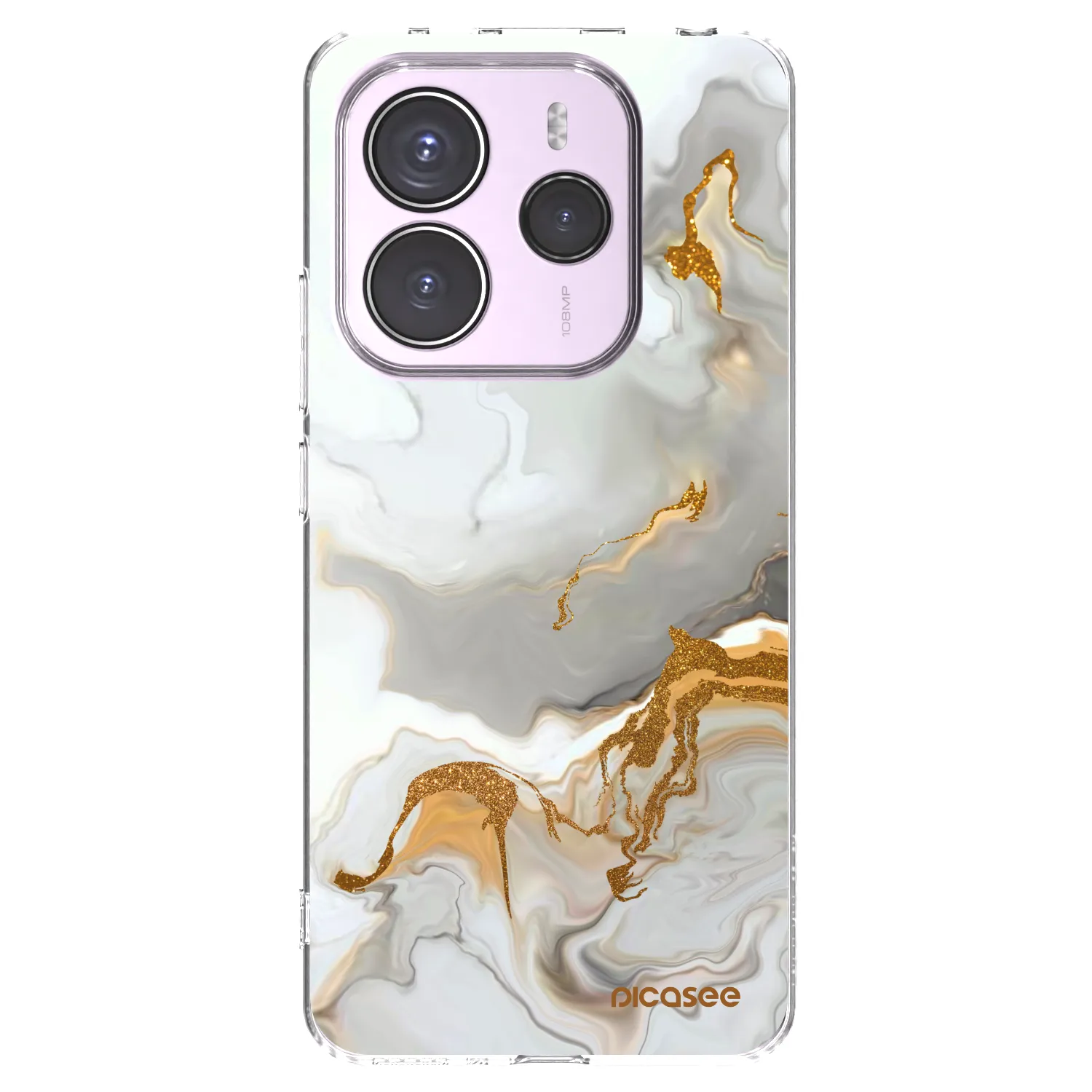 Picasee silikonski prozorni ovitek za Xiaomi Redmi Note 14 5G - Her