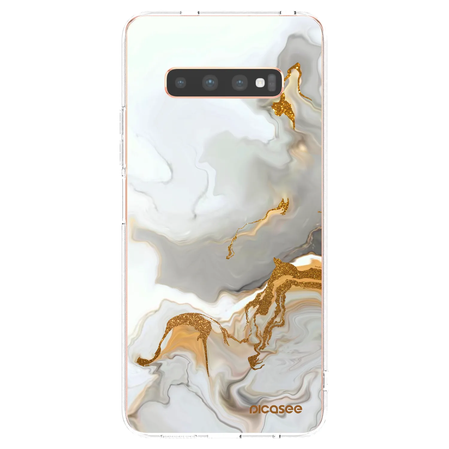 Picasee silikonski prozorni ovitek za Samsung Galaxy S10 Plus G975 - Her