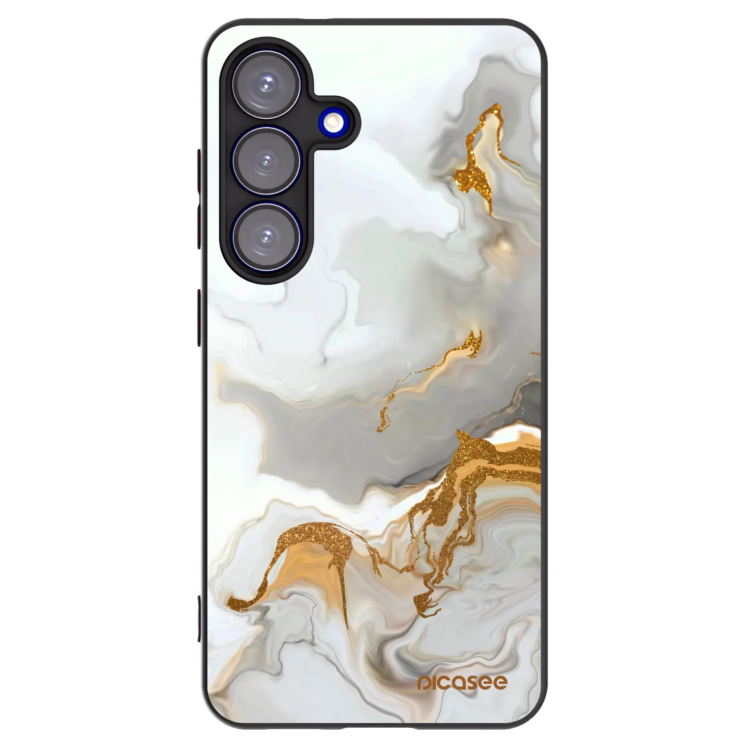 Picasee silikonski črni ovitek za Samsung Galaxy S25 5G - Her