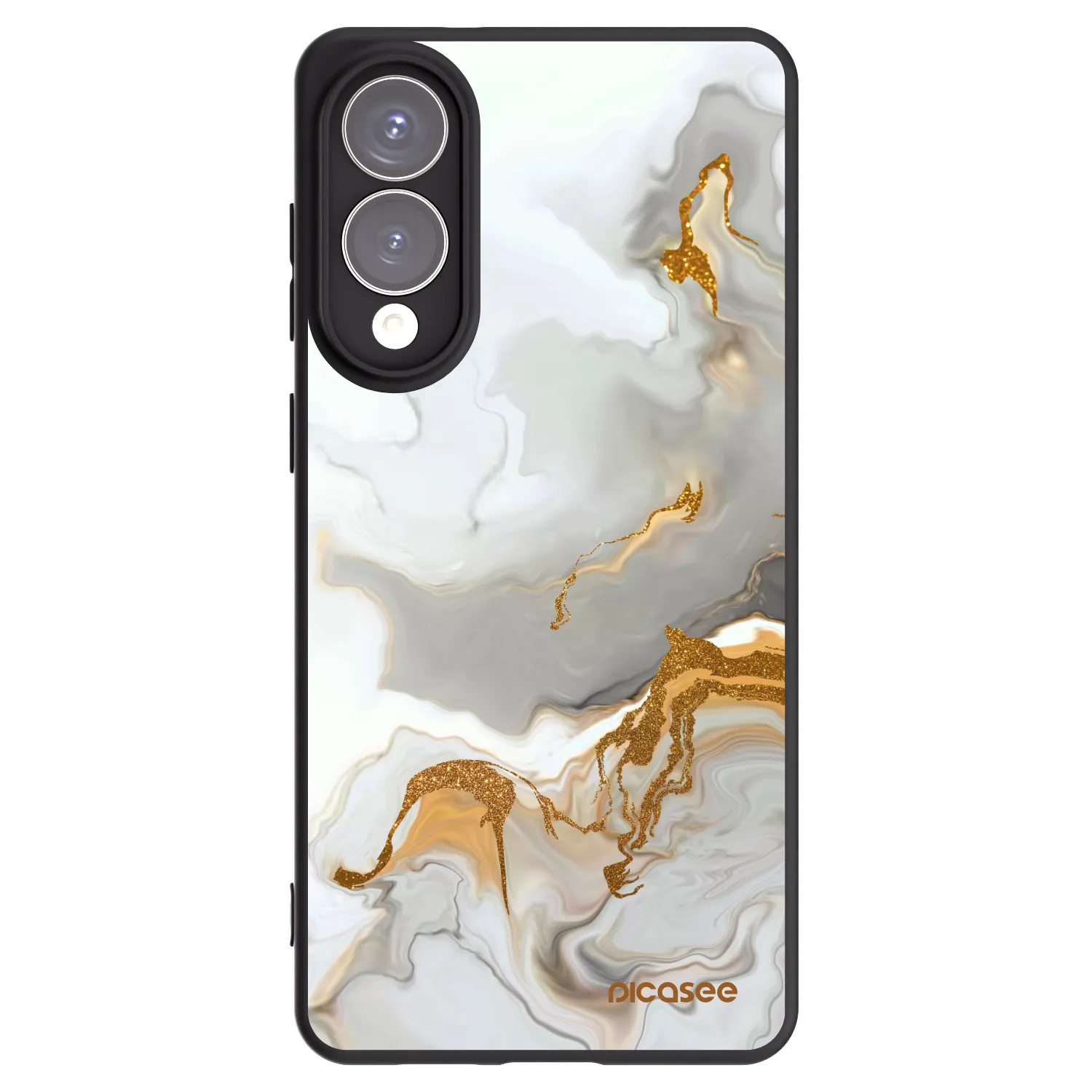 Picasee silikonski črni ovitek za Samsung Galaxy S25 Edge 5G - Her