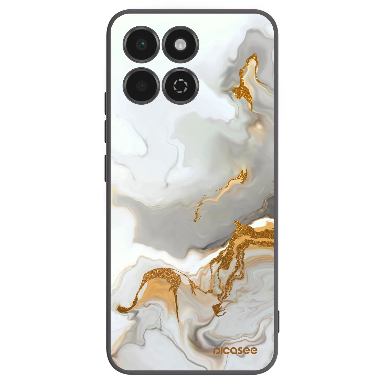 Picasee silikonski črni ovitek za Honor 200 Smart 5G - Her