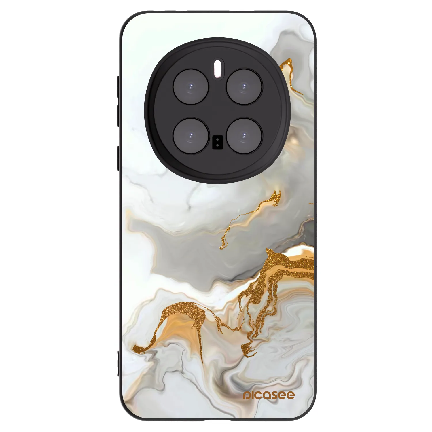 Picasee silikonski črni ovitek za Honor Magic7 Pro 5G - Her