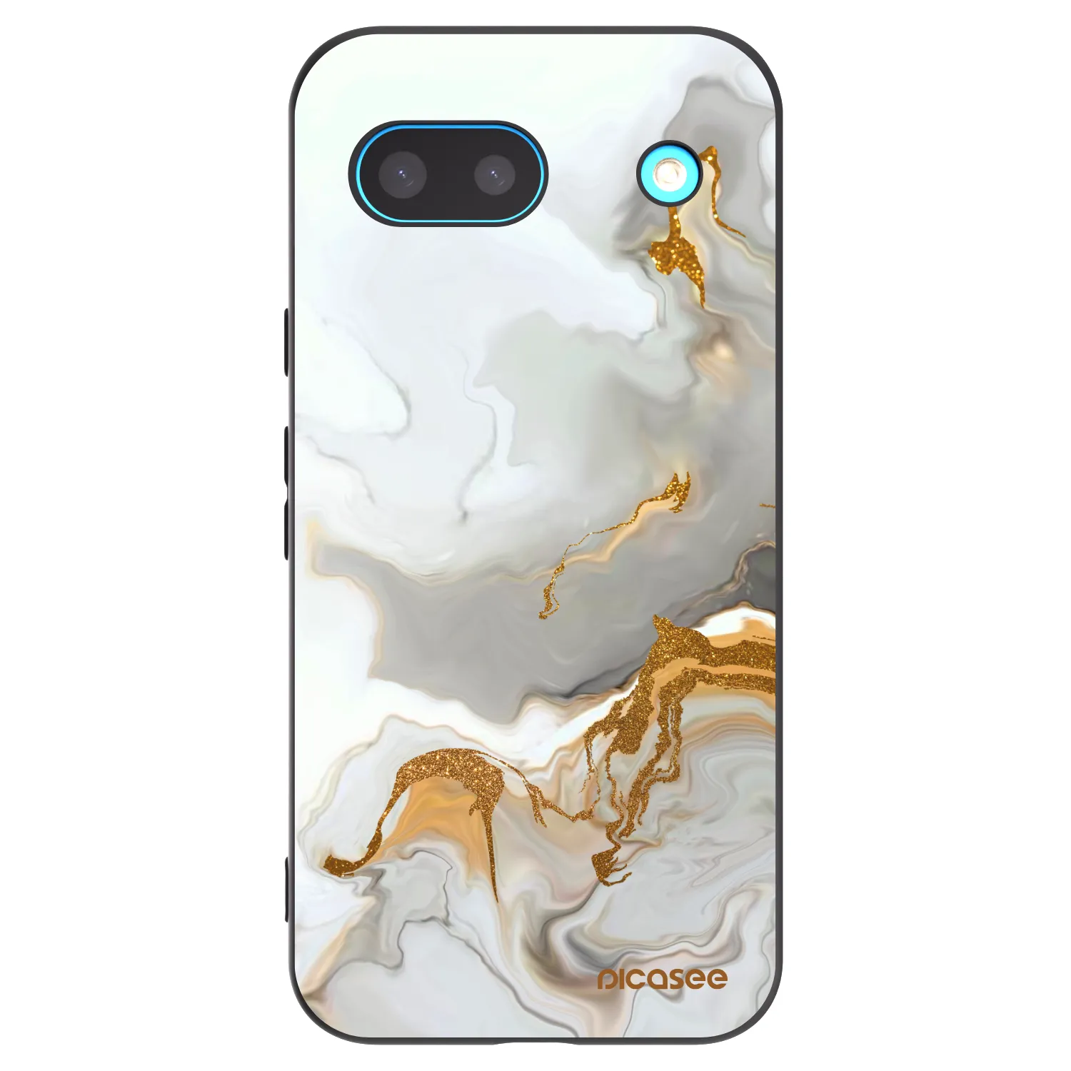 Picasee silikonski črni ovitek za Google Pixel 8a - Her