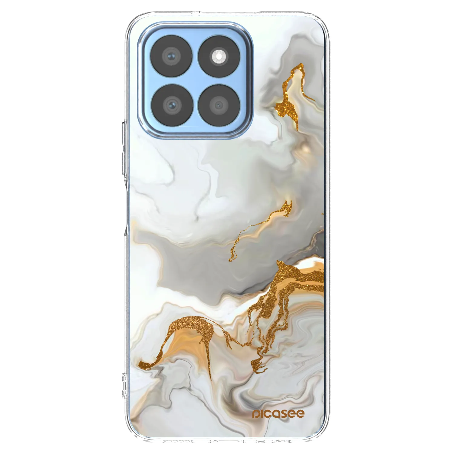 Picasee silikonski prozorni ovitek za Honor X8c - Her
