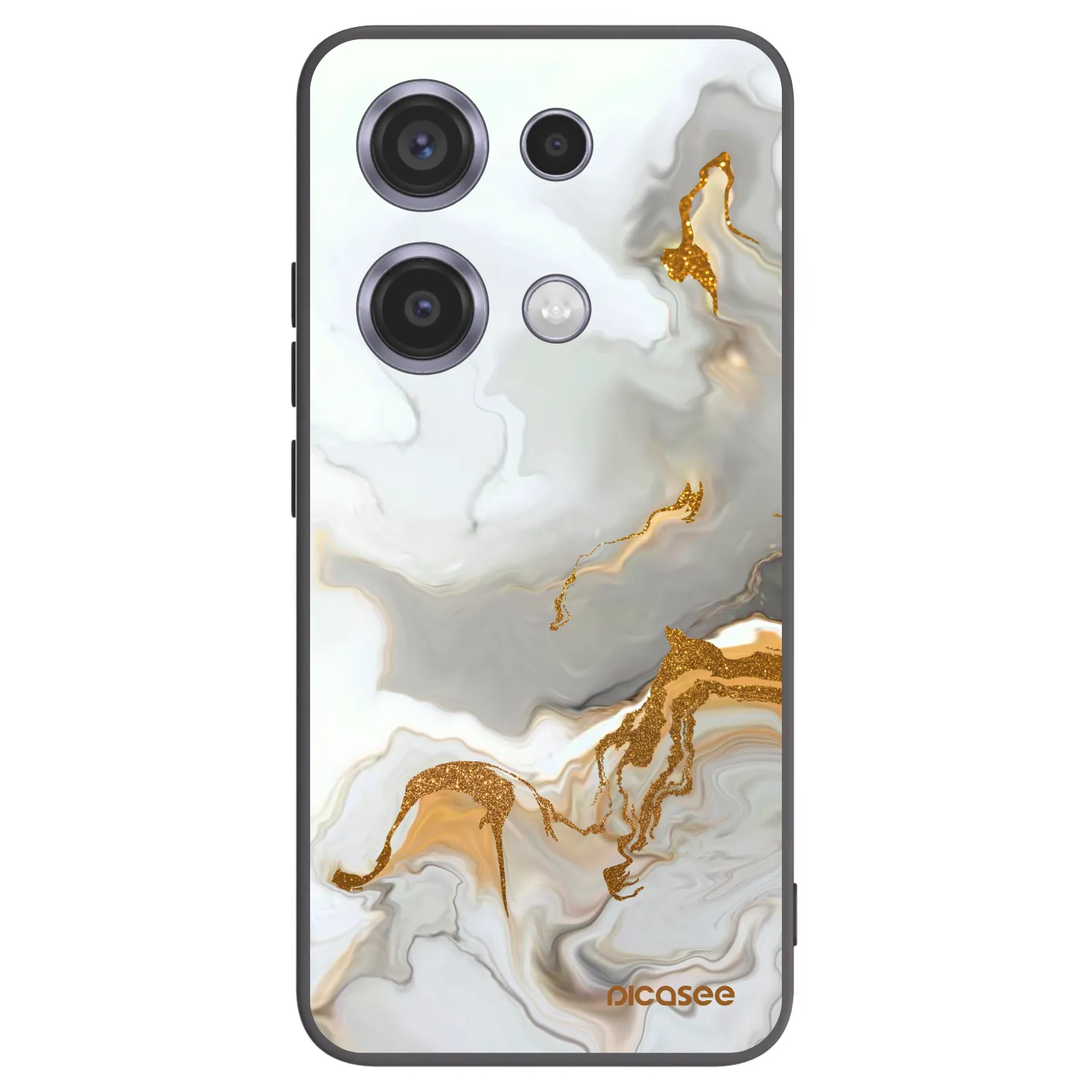 Picasee silikonski črni ovitek za Xiaomi Redmi Note 14S - Her