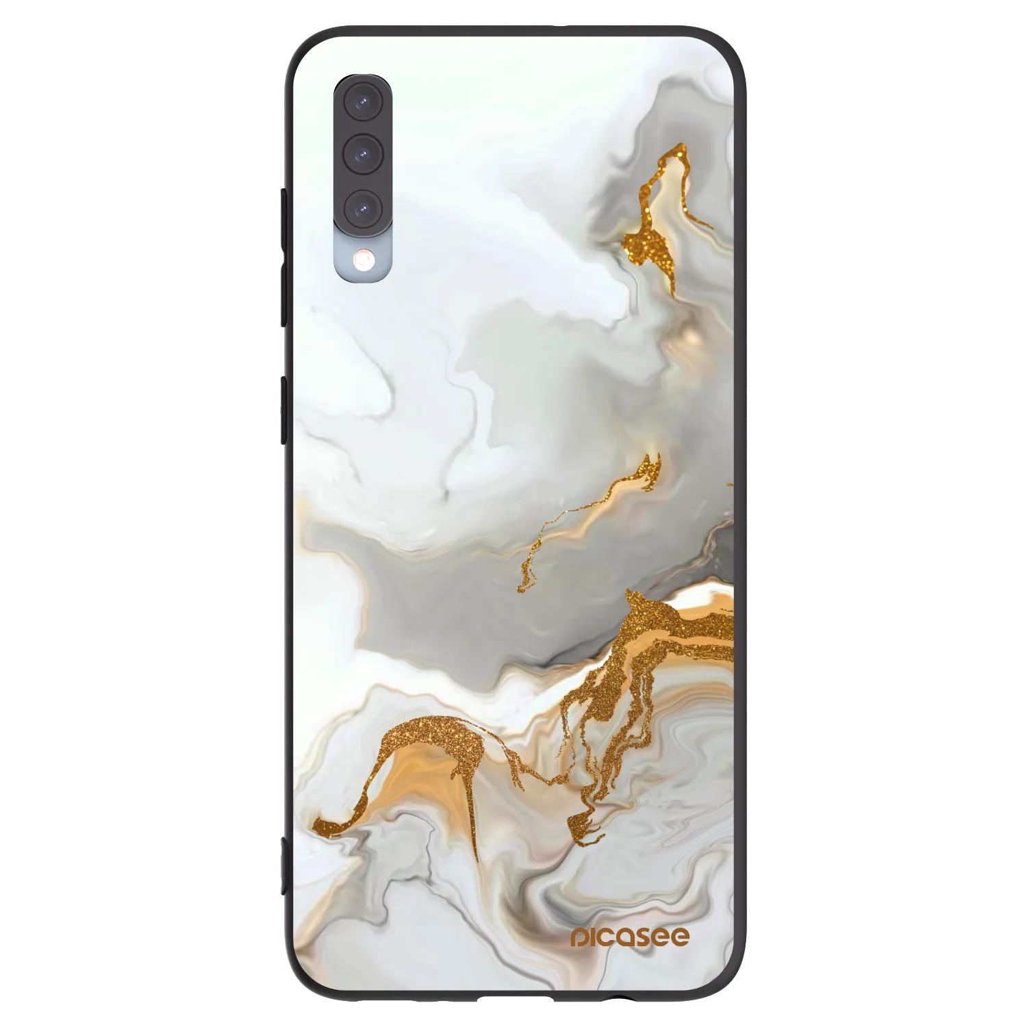 Picasee silikonski črni ovitek za Samsung Galaxy A70 A705F - Her