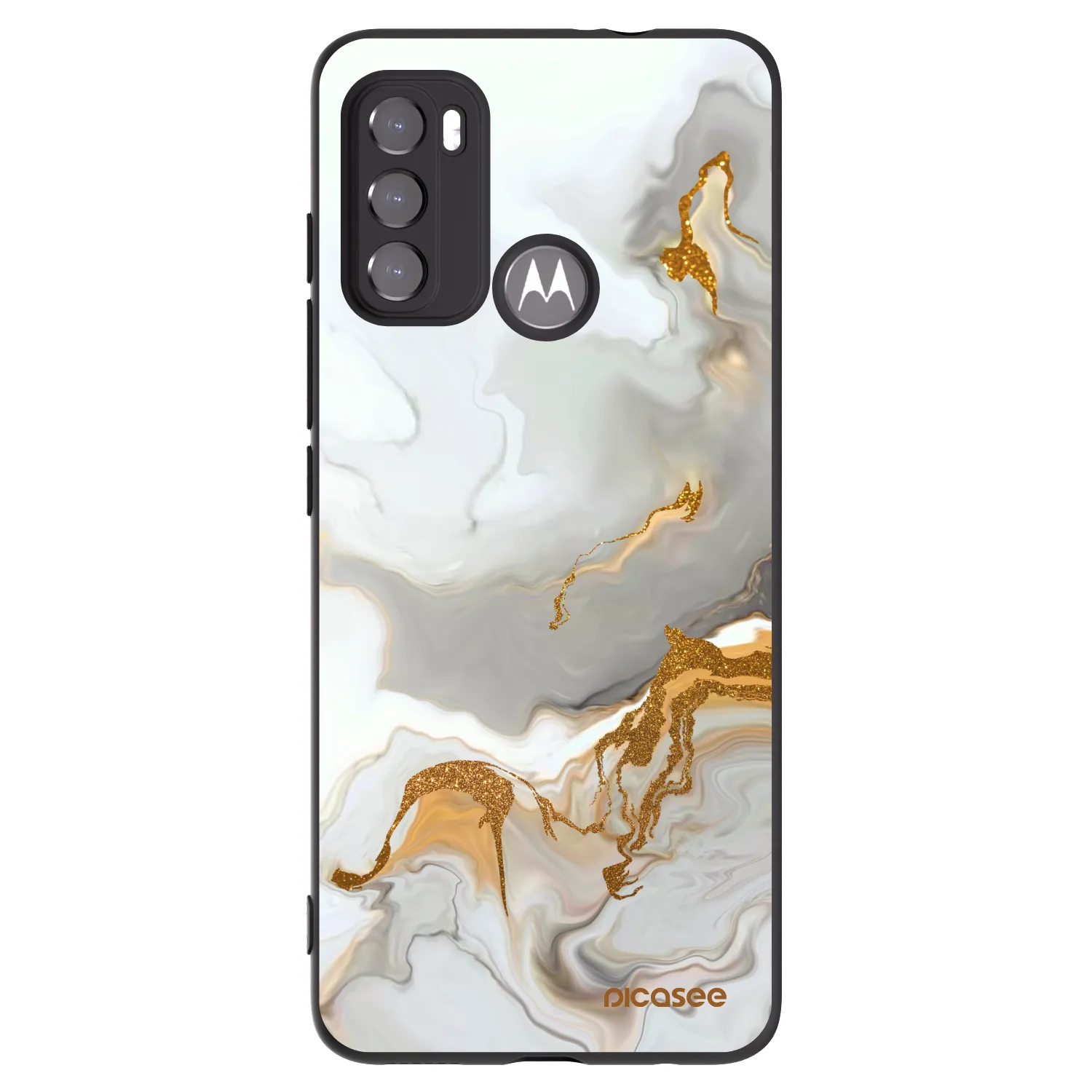 Picasee silikonski črni ovitek za Motorola Edge 60 5G - Her
