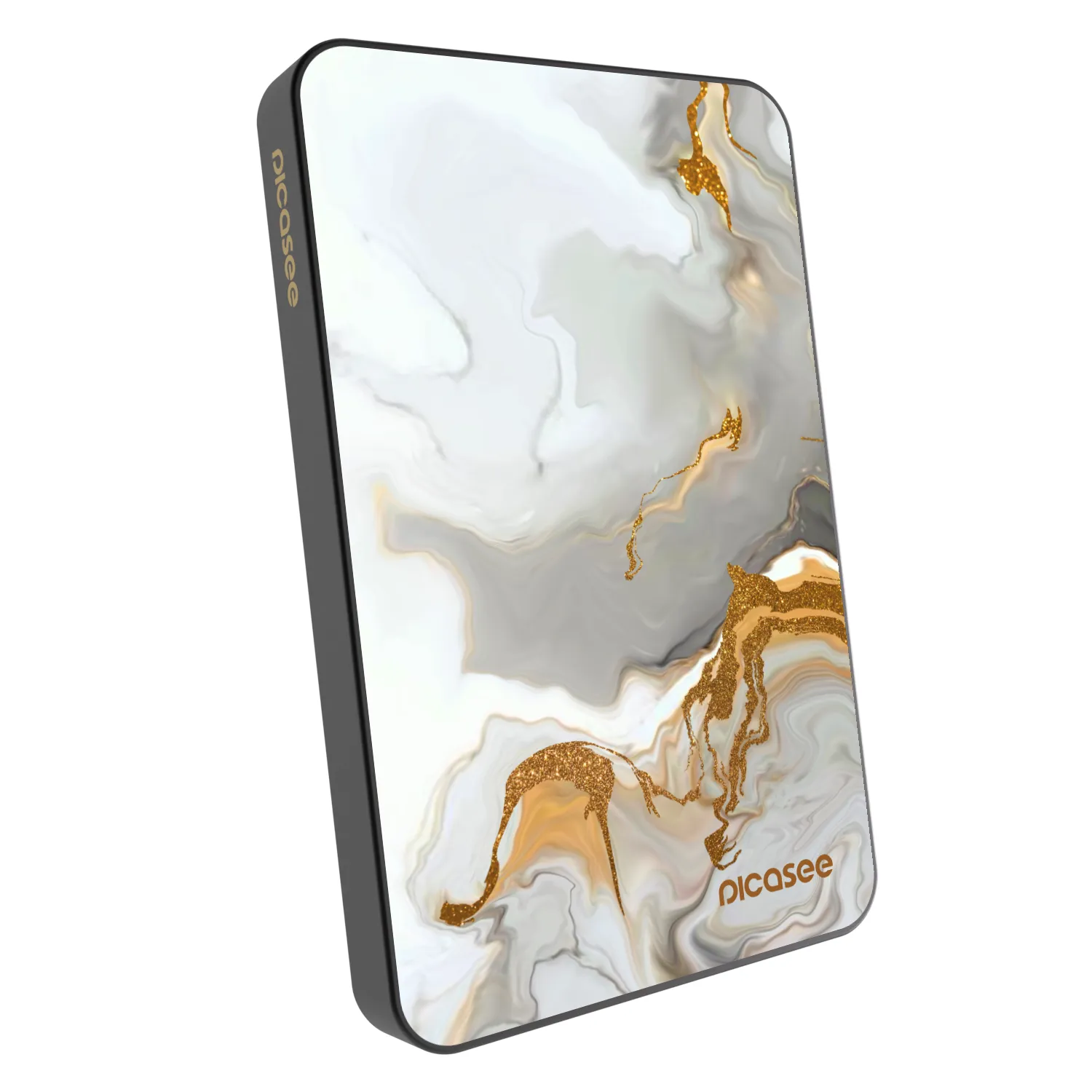 Picasee Prenosna baterija z MagSafe 5 000 mAh Siva - Her