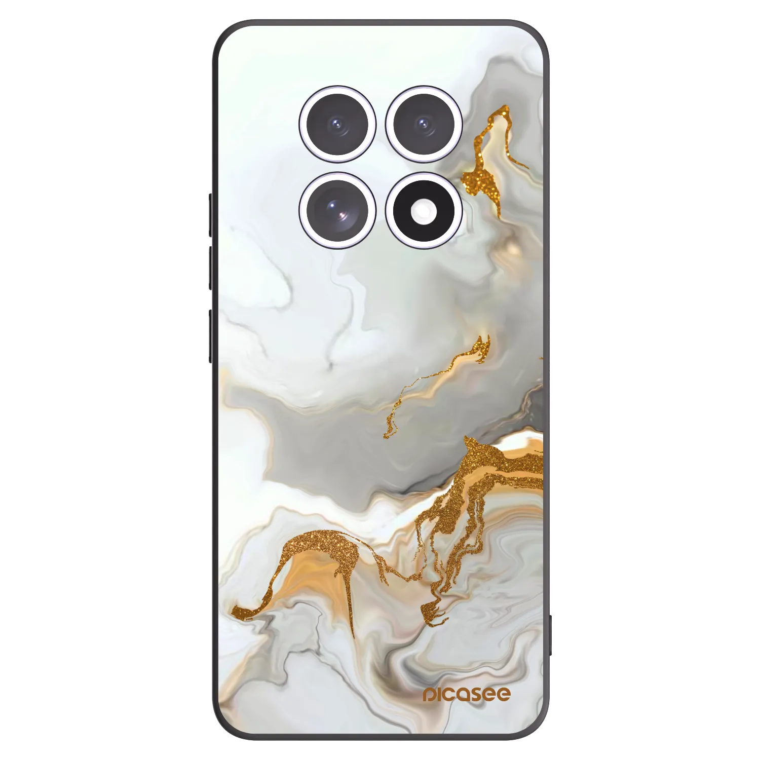 Picasee silikonski črni ovitek za Xiaomi Redmi Note 15 - Her