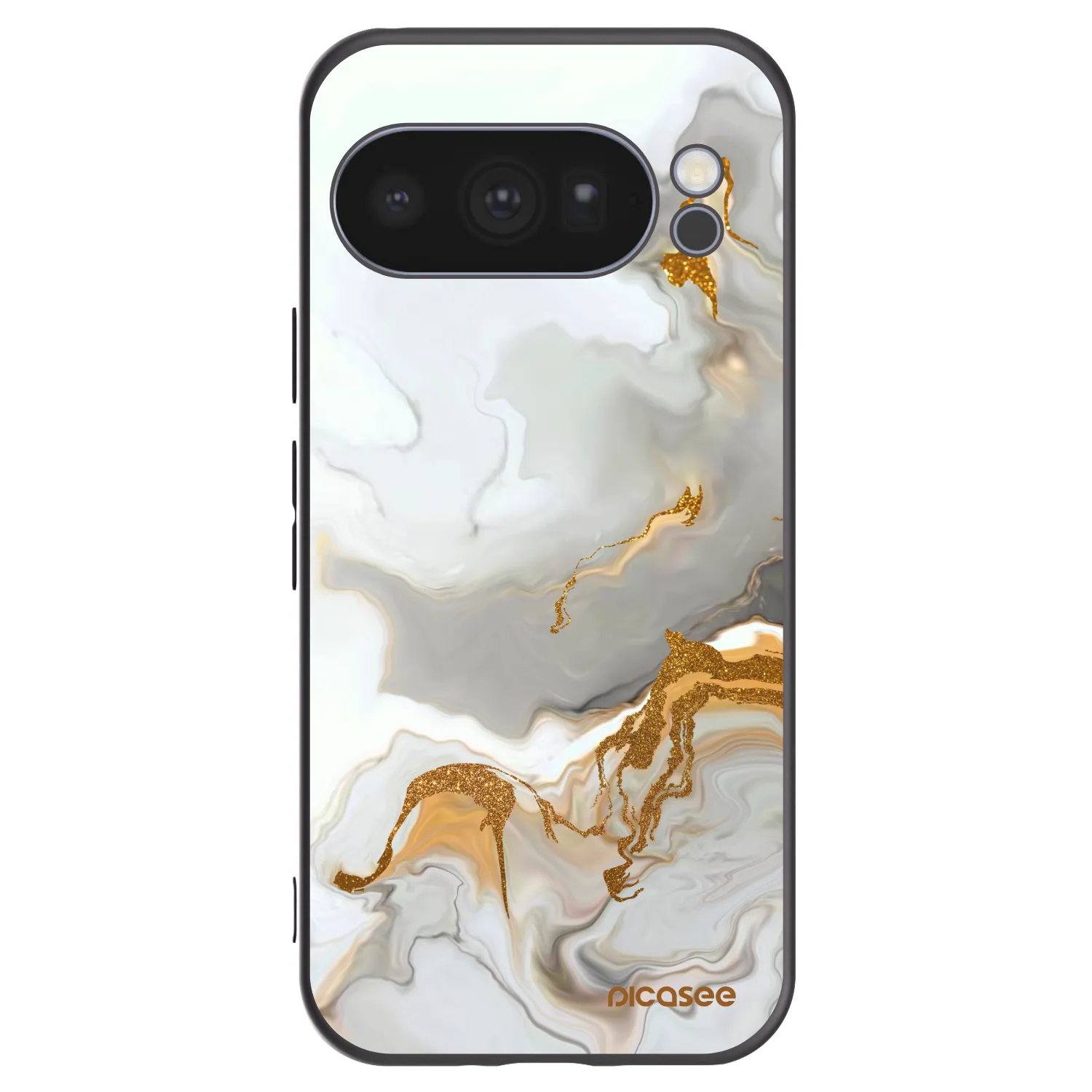 Picasee silikonski črni ovitek za Google Pixel 10 Pro - Her