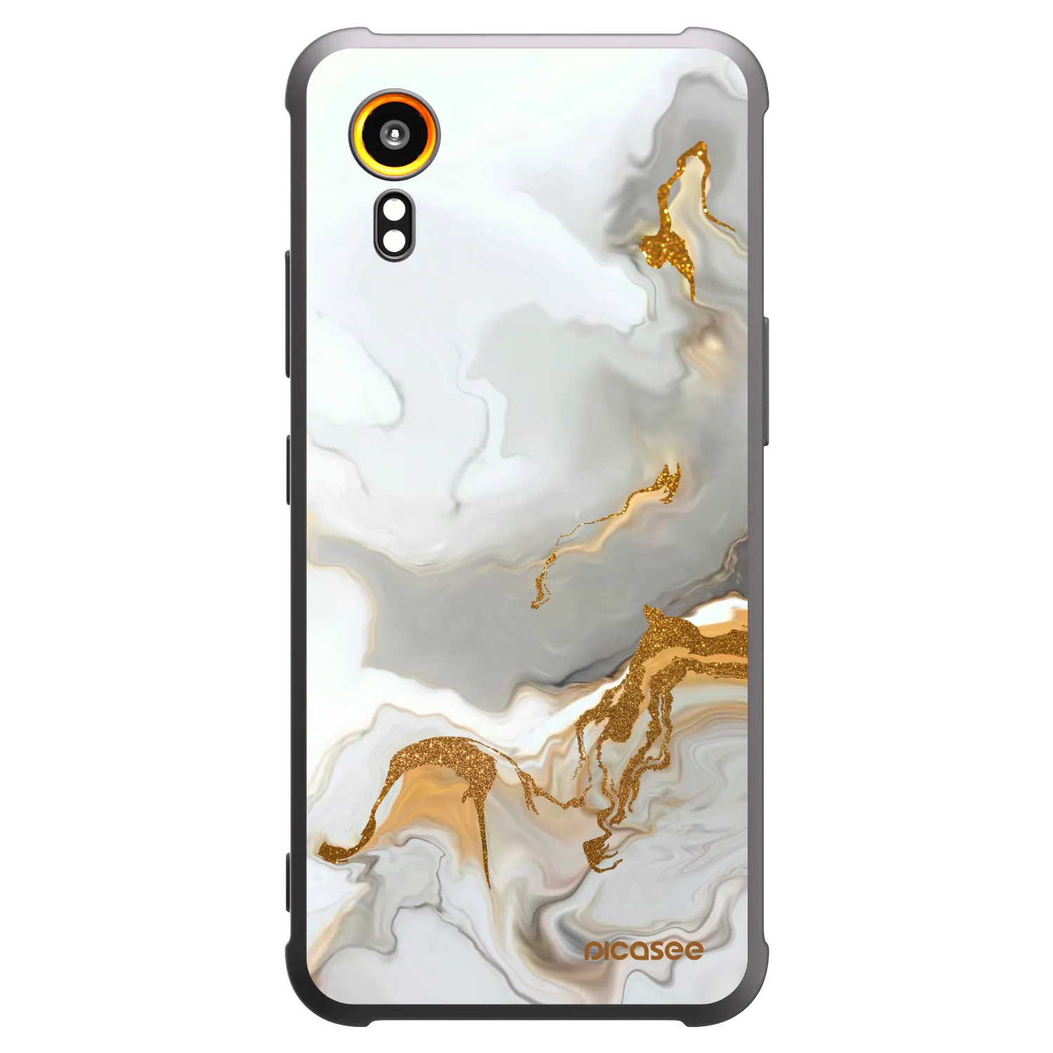 Picasee silikonski črni ovitek za Samsung Galaxy Xcover 7 - Her