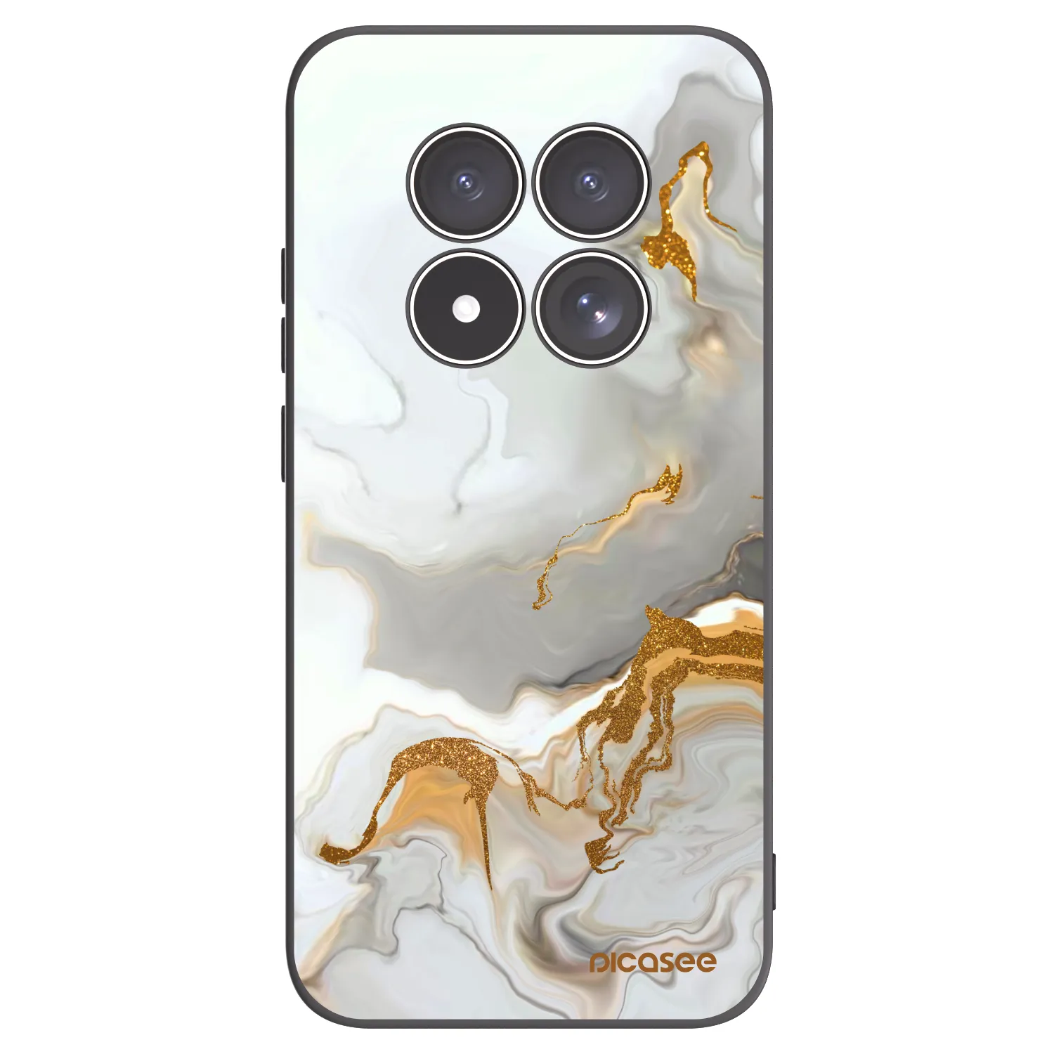 Picasee silikonski črni ovitek za Xiaomi Redmi Note 15 Pro 5G - Her