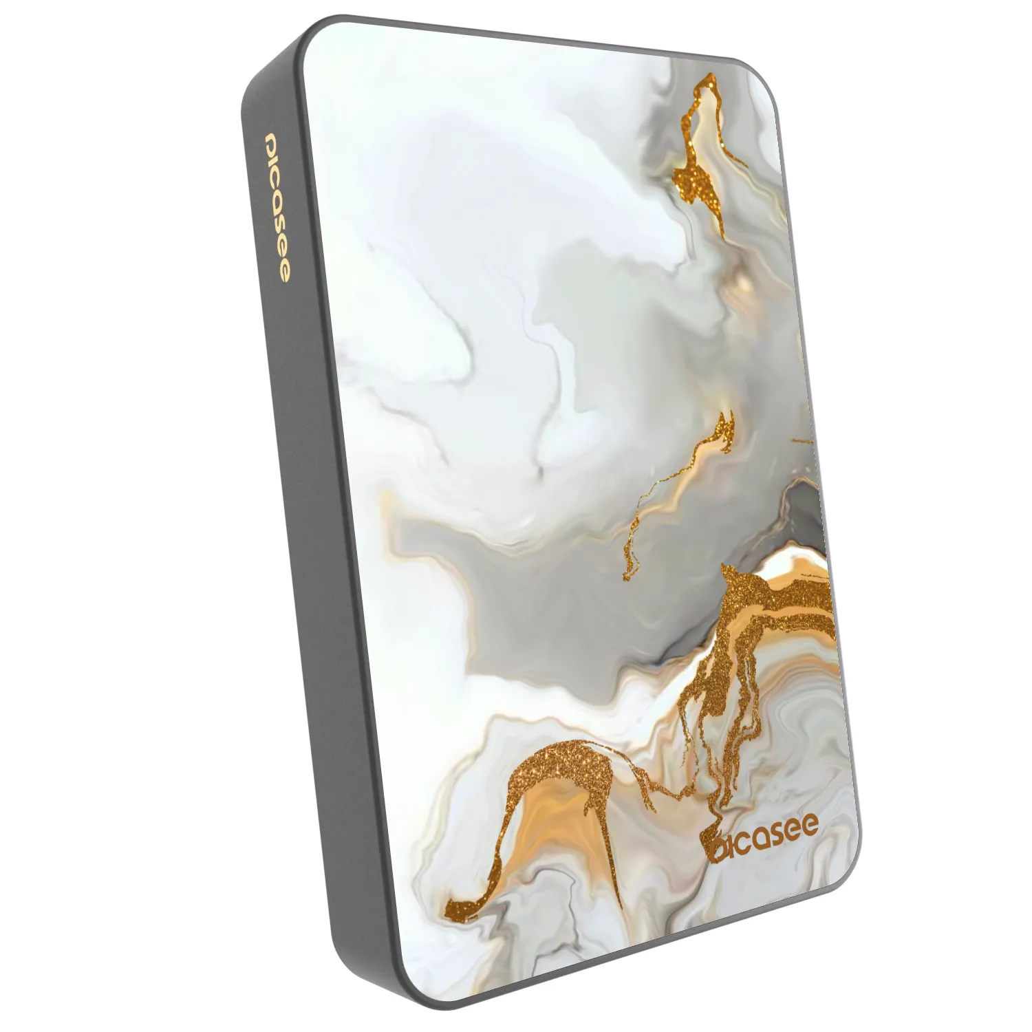Picasee Prenosna baterija z MagSafe 10 000 mAh Siva - Her