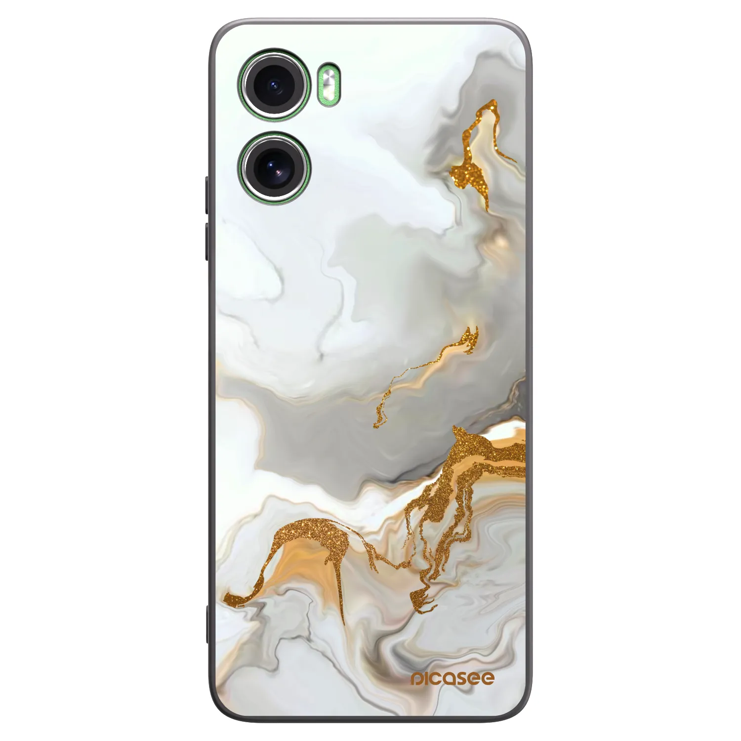 Picasee silikonski črni ovitek za Motorola Moto G06 - Her