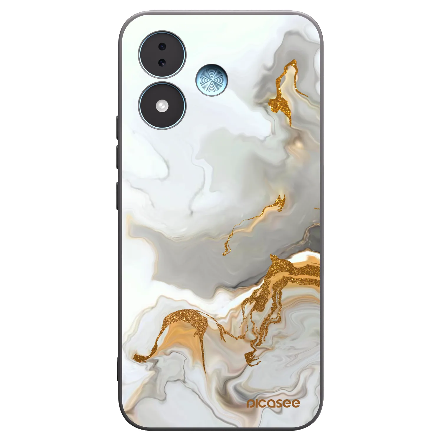 Picasee silikonski črni ovitek za Xiaomi Redmi Note 17 5G - Her