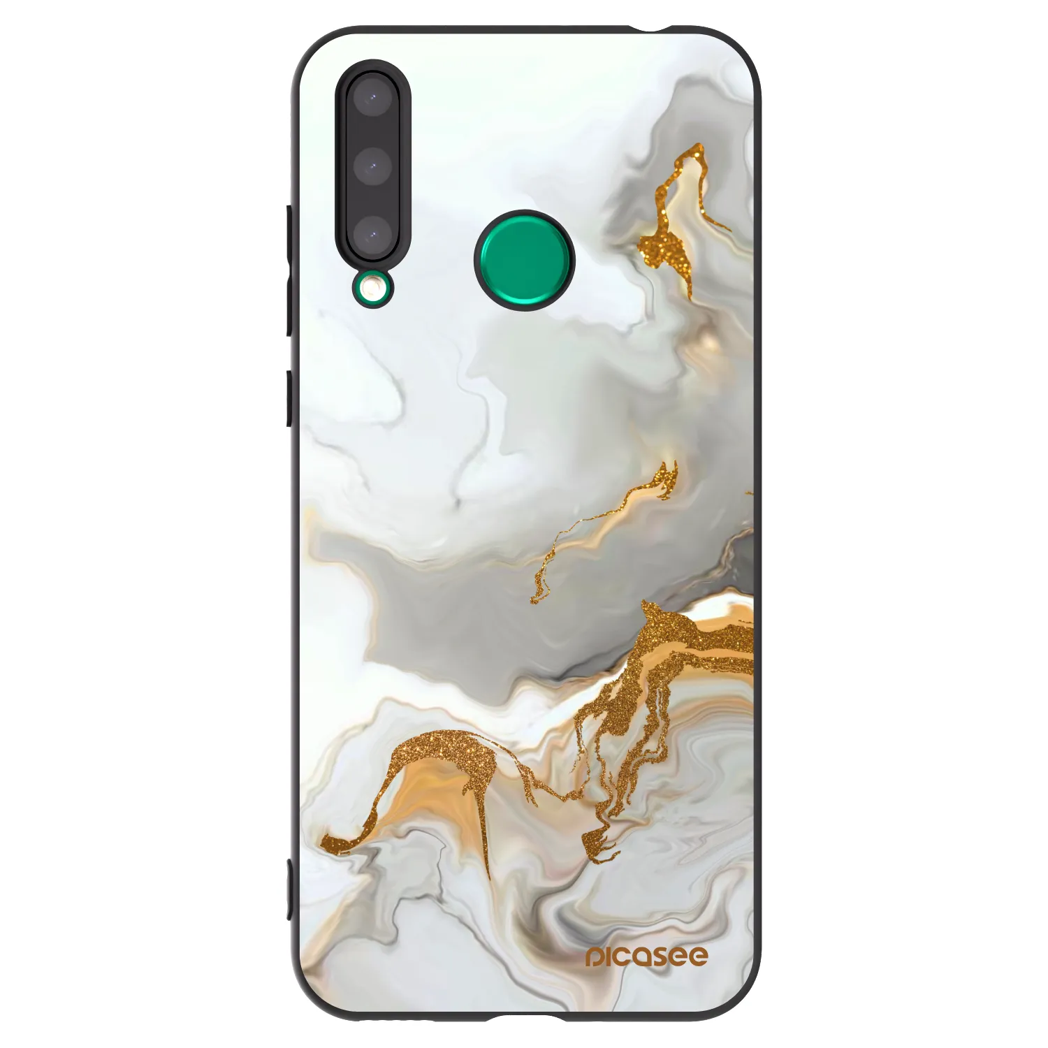 Picasee silikonski črni ovitek za Honor 20 Lite - Her