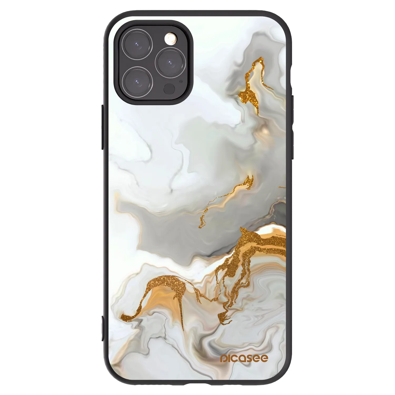 Picasee silikonski črni ovitek za Apple iPhone 11 Pro - Her
