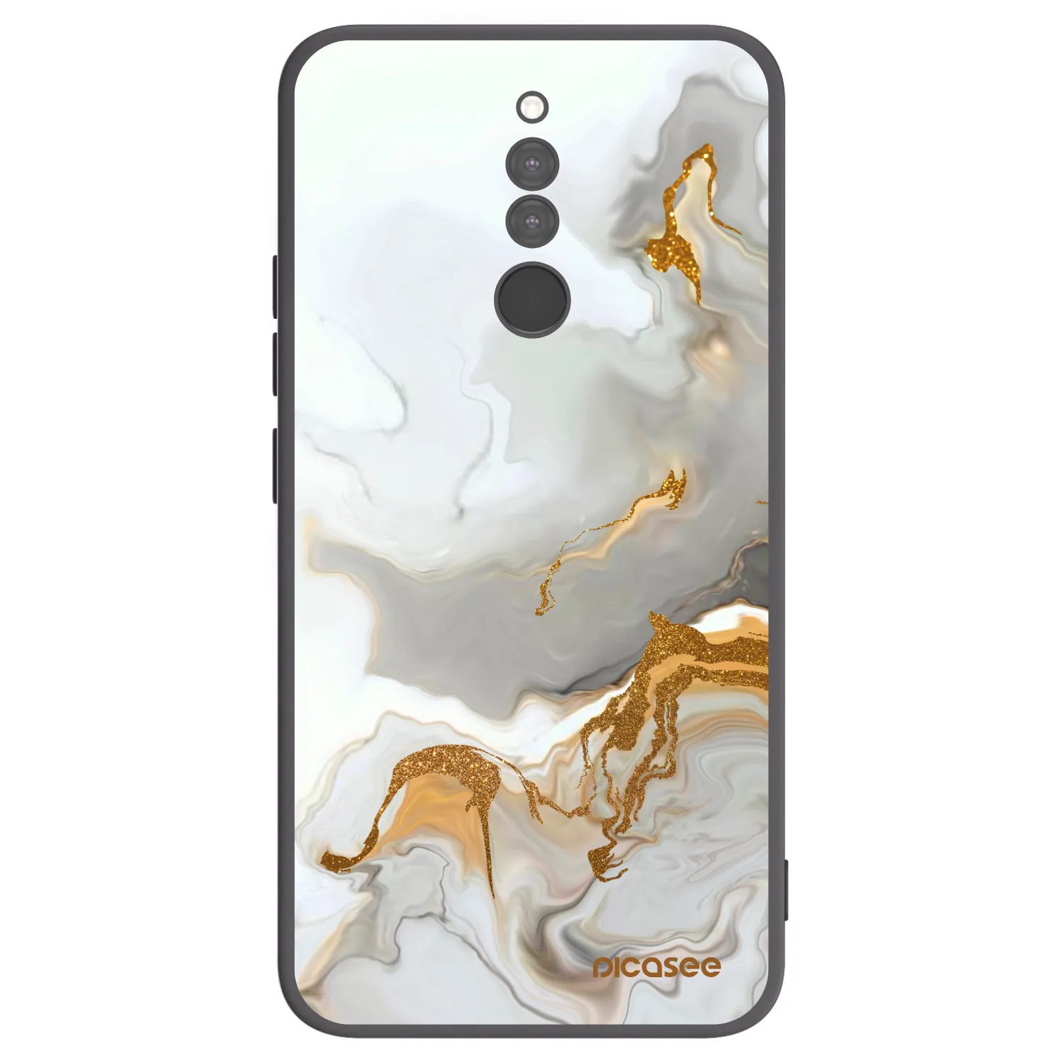 Picasee silikonski črni ovitek za Xiaomi Redmi 8 - Her
