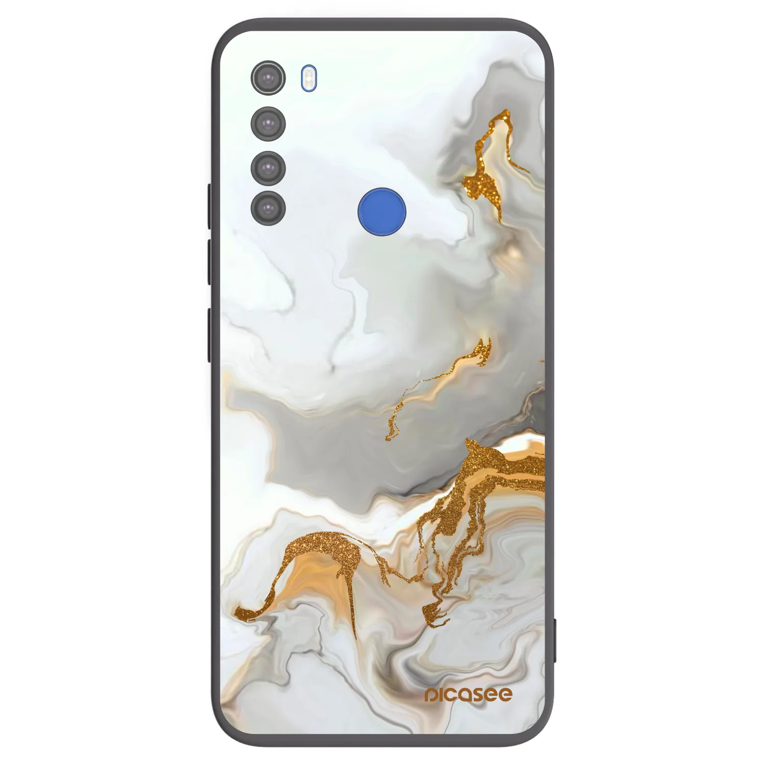 Picasee silikonski črni ovitek za Xiaomi Redmi Note 8T - Her