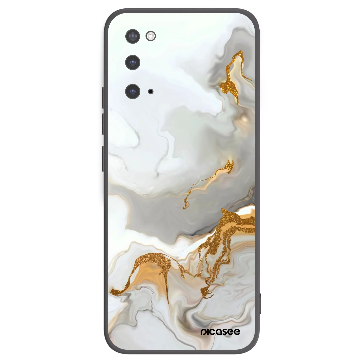 Picasee silikonski črni ovitek za Samsung Galaxy S20 G980F - Her