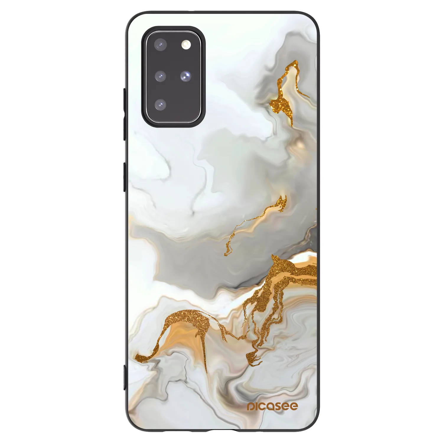 Picasee silikonski črni ovitek za Samsung Galaxy S20+ G985F - Her