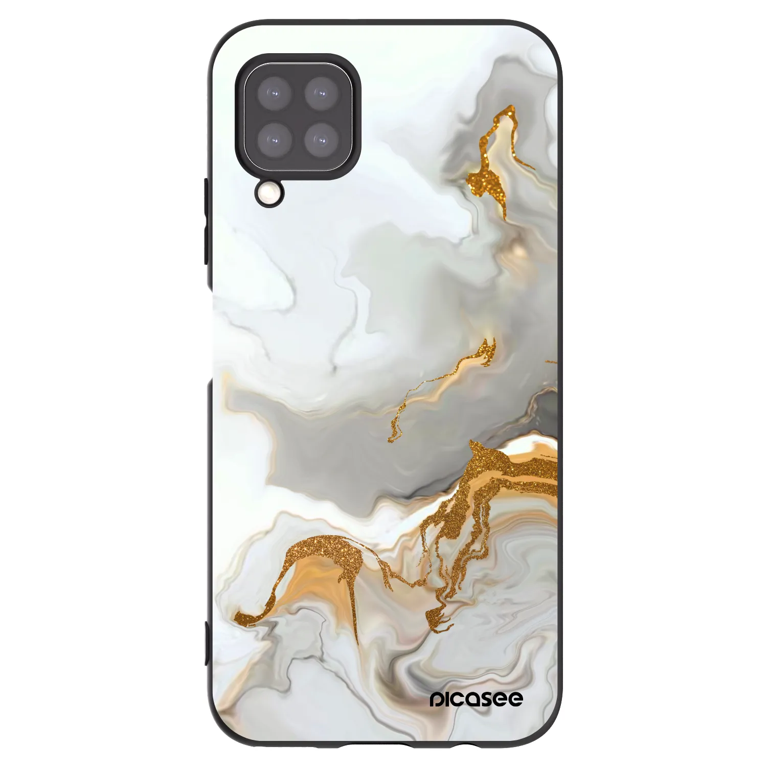 Picasee silikonski črni ovitek za Huawei P40 Lite - Her