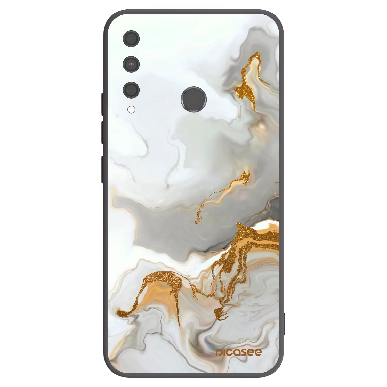 Picasee silikonski črni ovitek za Huawei P40 Lite E - Her