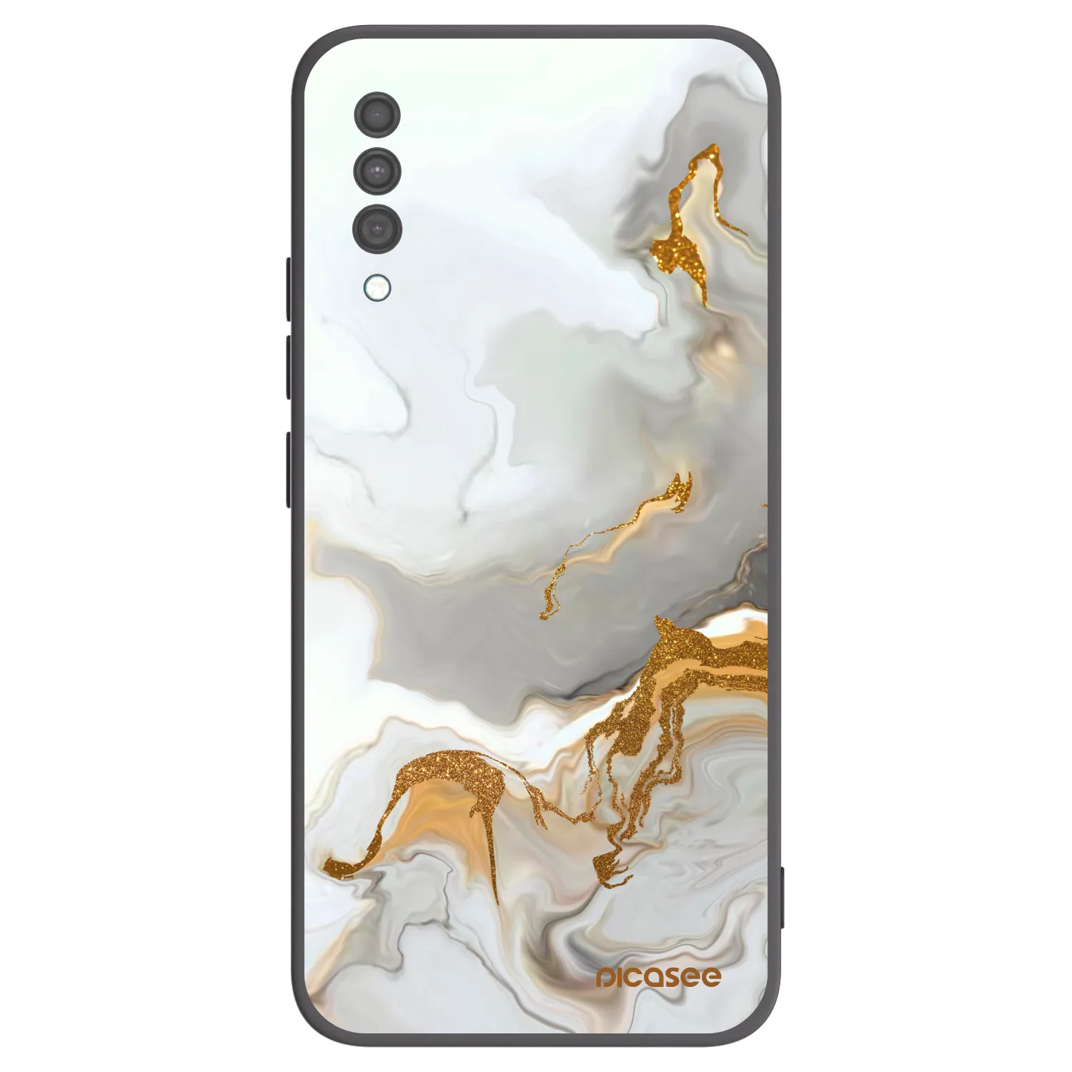 Picasee silikonski črni ovitek za Samsung Galaxy A30s A307F - Her