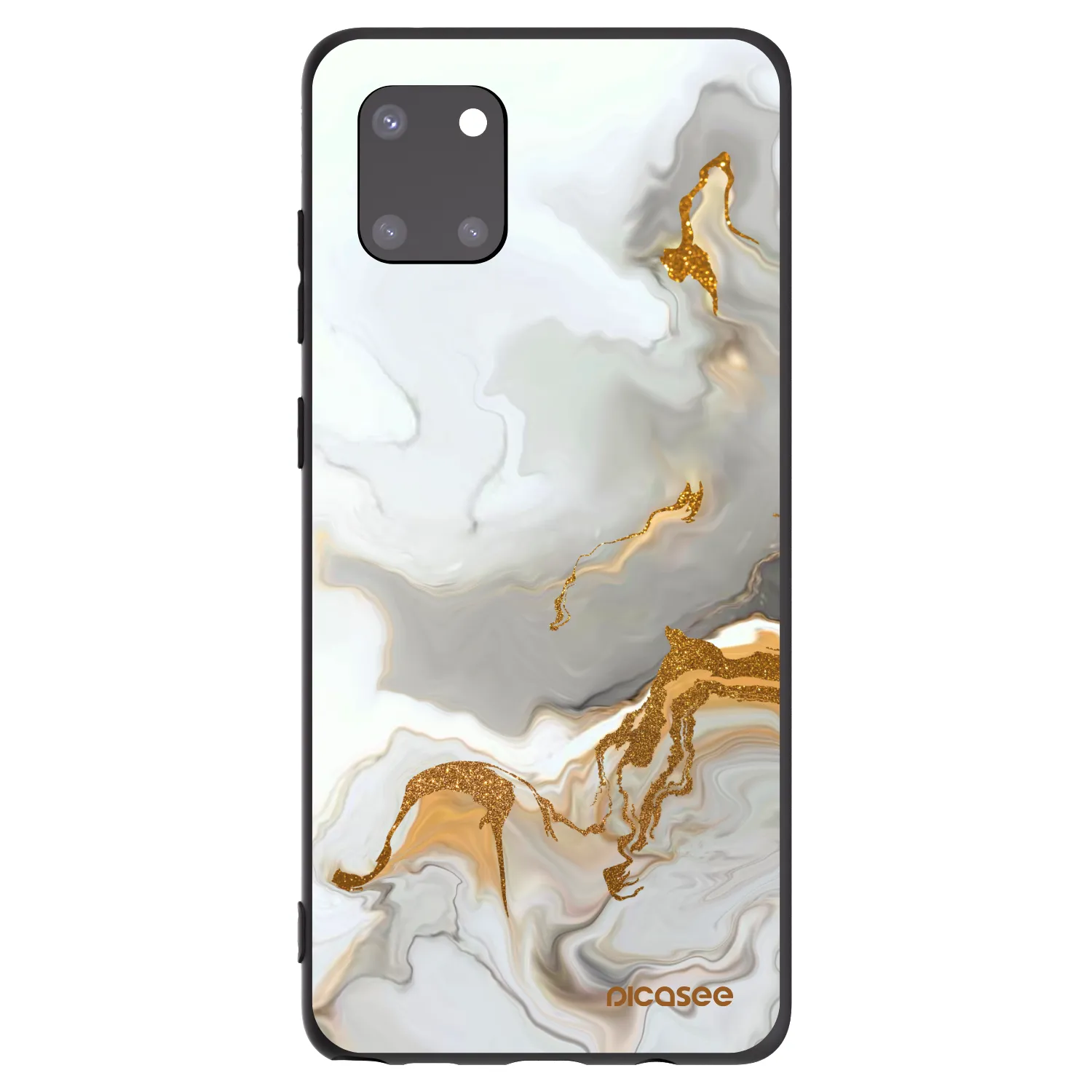 Picasee silikonski črni ovitek za Samsung Galaxy Note 10 Lite N770F - Her