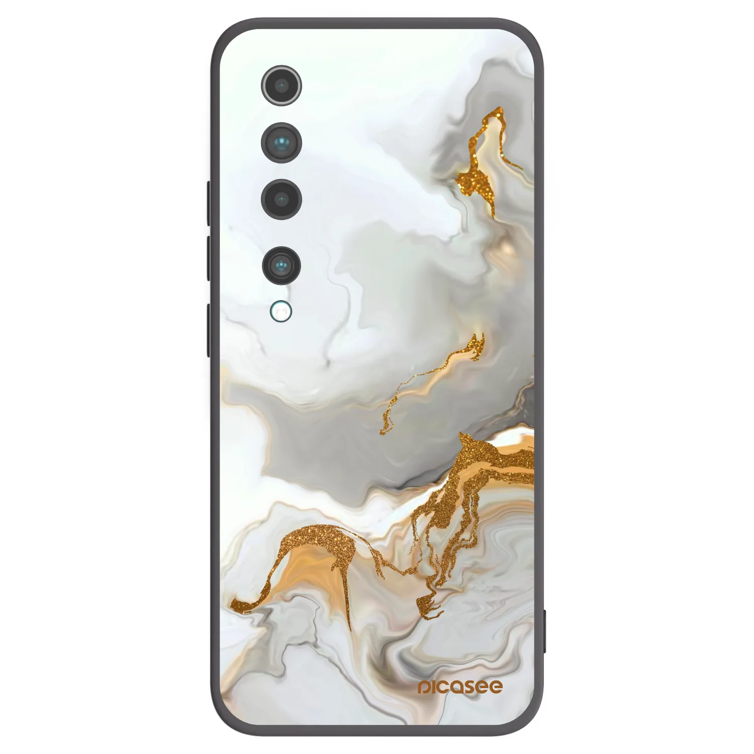 Picasee silikonski črni ovitek za Xiaomi Mi 10 - Her