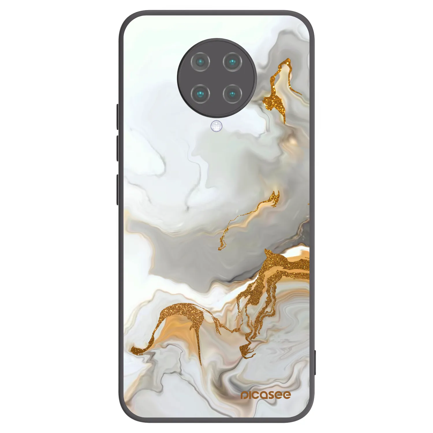 Picasee silikonski črni ovitek za Xiaomi Poco F2 Pro - Her