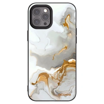 Picasee silikonski črni ovitek za Apple iPhone 12 Pro Max - Her