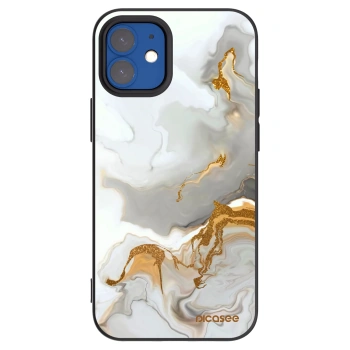 Picasee silikonski črni ovitek za Apple iPhone 12 mini - Her
