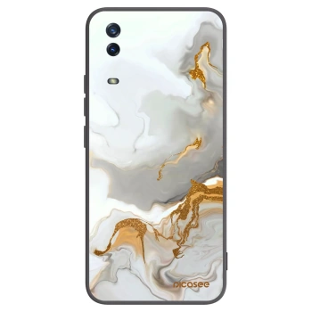 Picasee silikonski črni ovitek za Vivo Y11s - Her