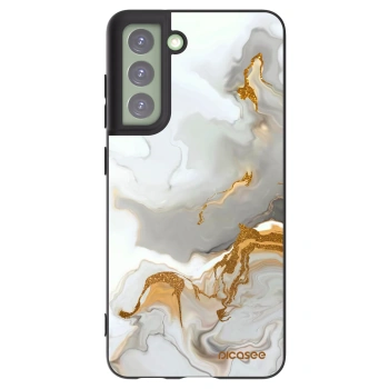 Picasee silikonski črni ovitek za Samsung Galaxy S21 FE 5G - Her