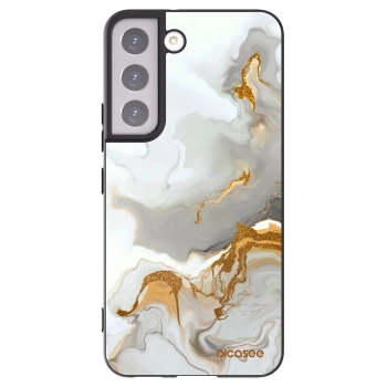 Picasee silikonski črni ovitek za Samsung Galaxy S22 5G - Her