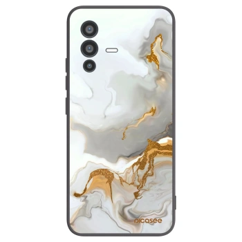 Picasee silikonski črni ovitek za Vivo V23 5G - Her