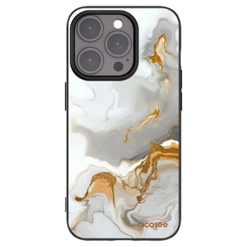 Picasee silikonski črni ovitek za Apple iPhone 15 Pro - Her