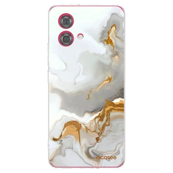 Picasee silikonski prozorni ovitek za Motorola Moto G84 5G - Her