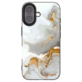 Picasee silikonski črni ovitek za Apple iPhone 16 - Her