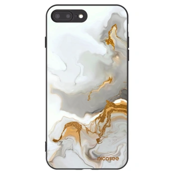 Picasee silikonski črni ovitek za Apple iPhone 7 Plus - Her