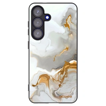 Picasee silikonski črni ovitek za Samsung Galaxy S25 5G - Her