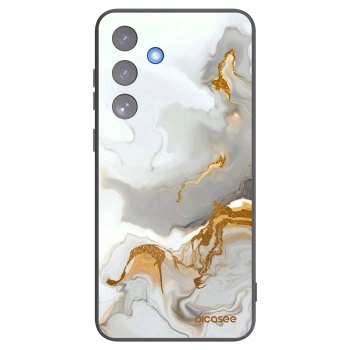 Picasee silikonski črni ovitek za Samsung Galaxy S25 FE 5G - Her