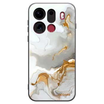 Picasee silikonski črni ovitek za OPPO Find X9 Pro - Her