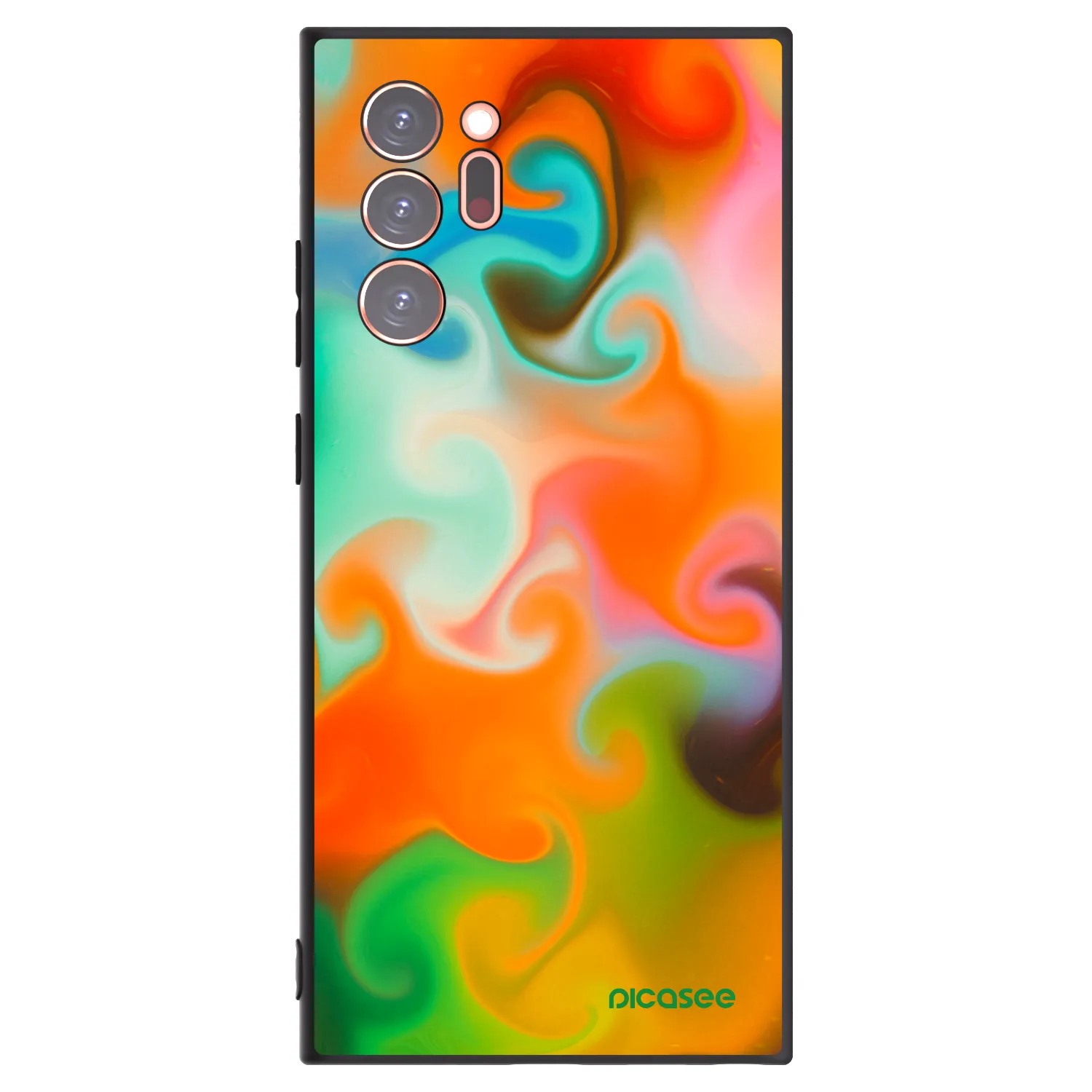 Picasee silikonski črni ovitek za Samsung Galaxy Note 20 Ultra - Juice