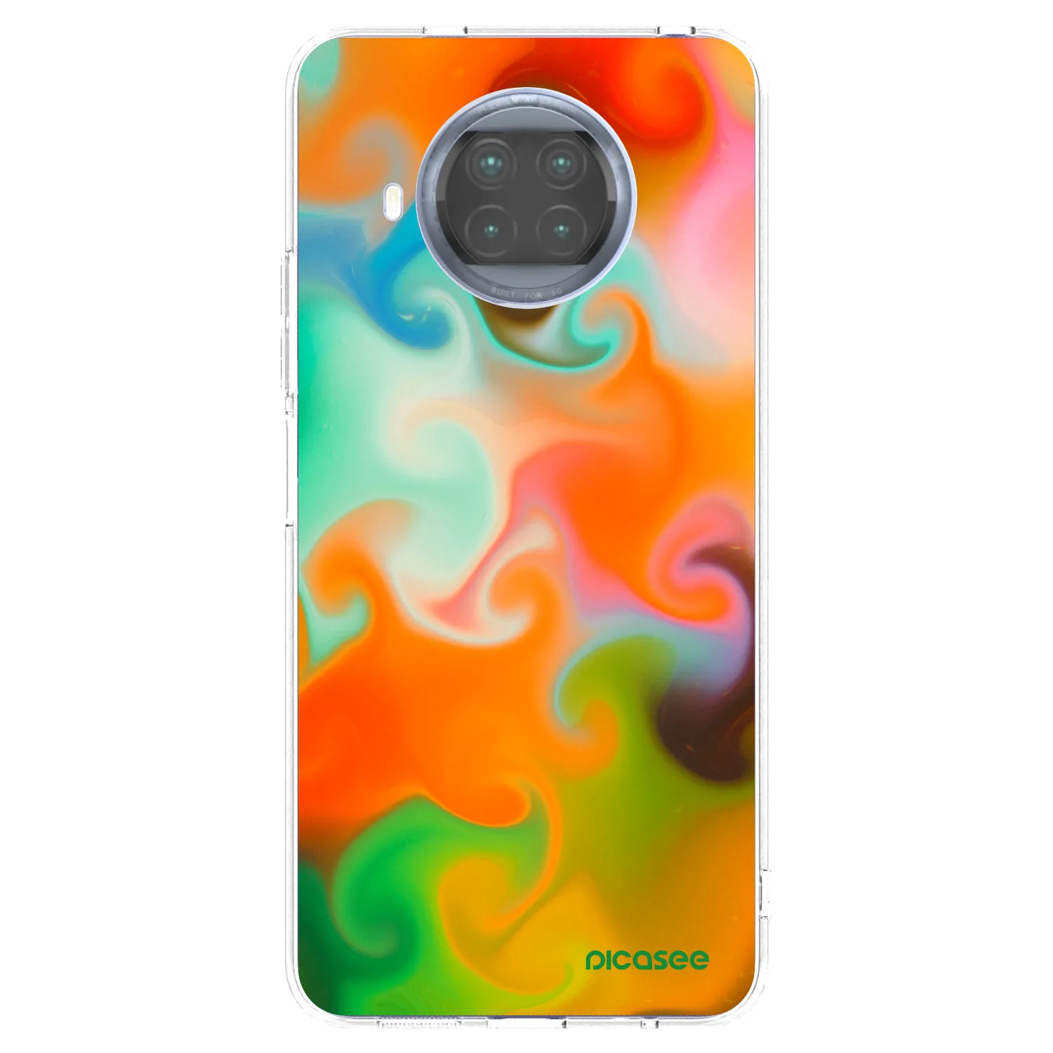 Picasee silikonski prozorni ovitek za Xiaomi Mi 10T Lite - Juice