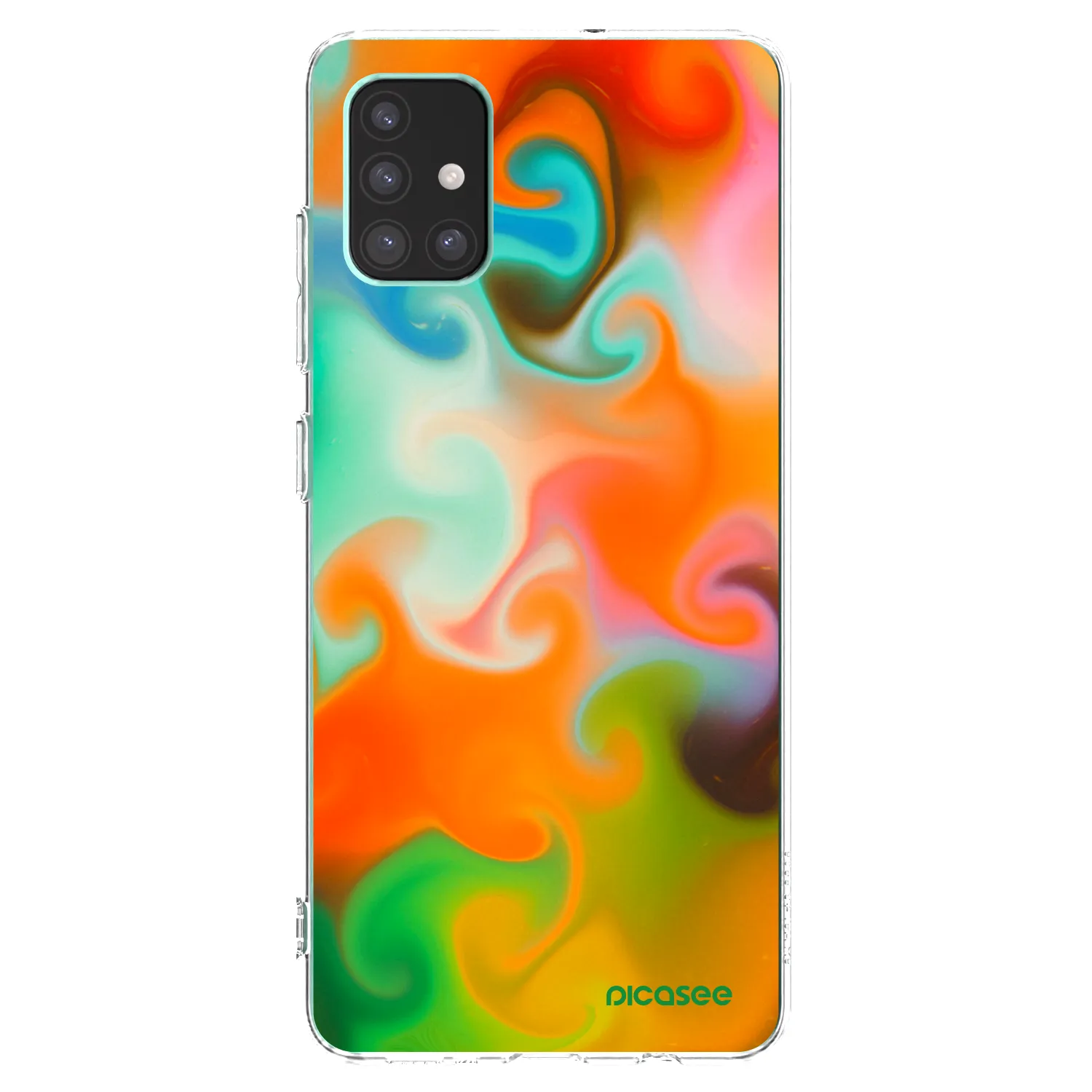 Picasee silikonski prozorni ovitek za Samsung Galaxy M51 M515F - Juice