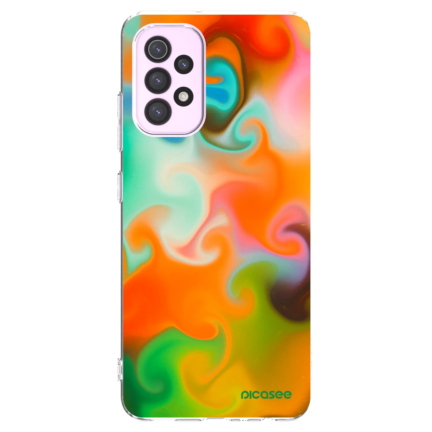 Picasee silikonski prozorni ovitek za Samsung Galaxy A32 5G A326B - Juice